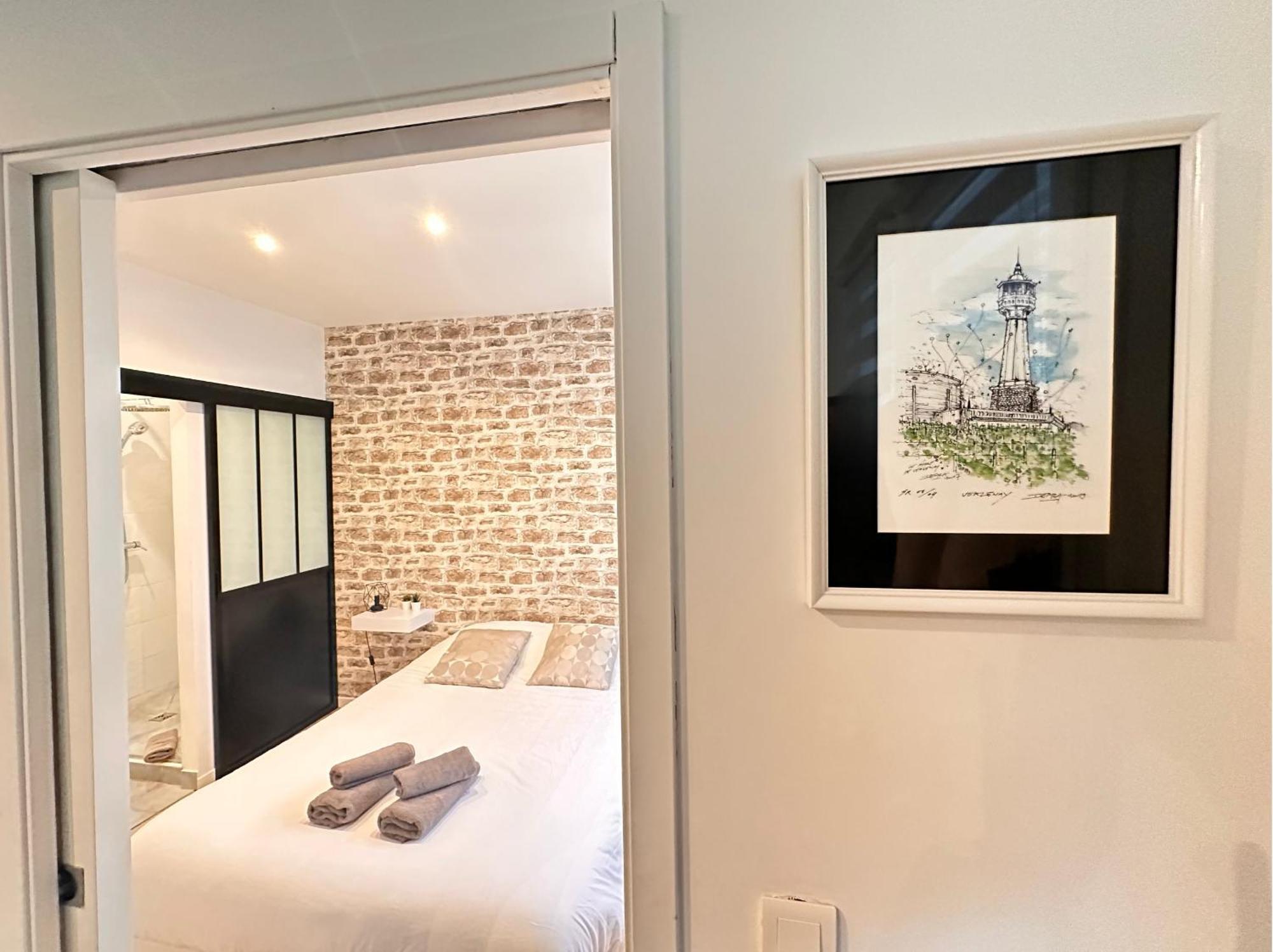 Le Remois - Charmant T2 - Renove - Parking - Cour Privative - Wifi 兰斯 外观 照片